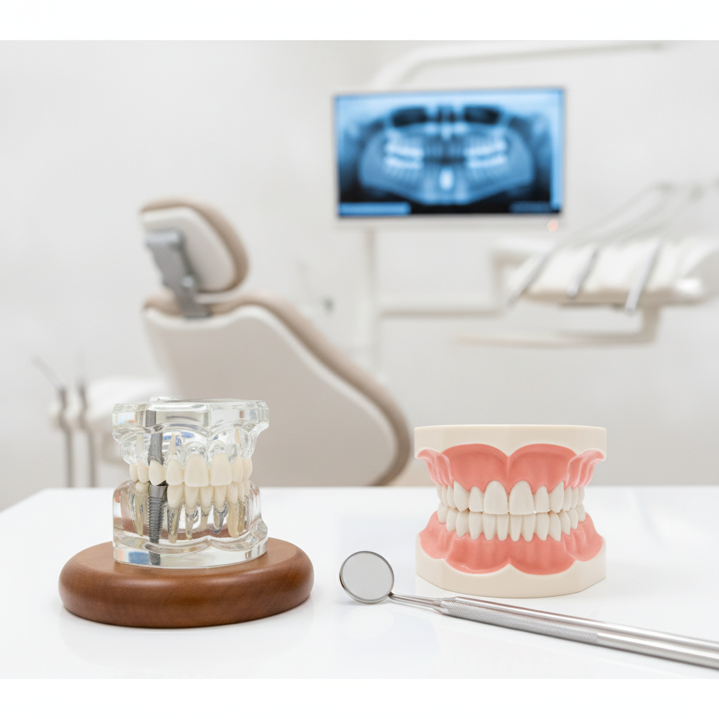 Diferença entre Implante Dentário e Prótese em Osório RS
