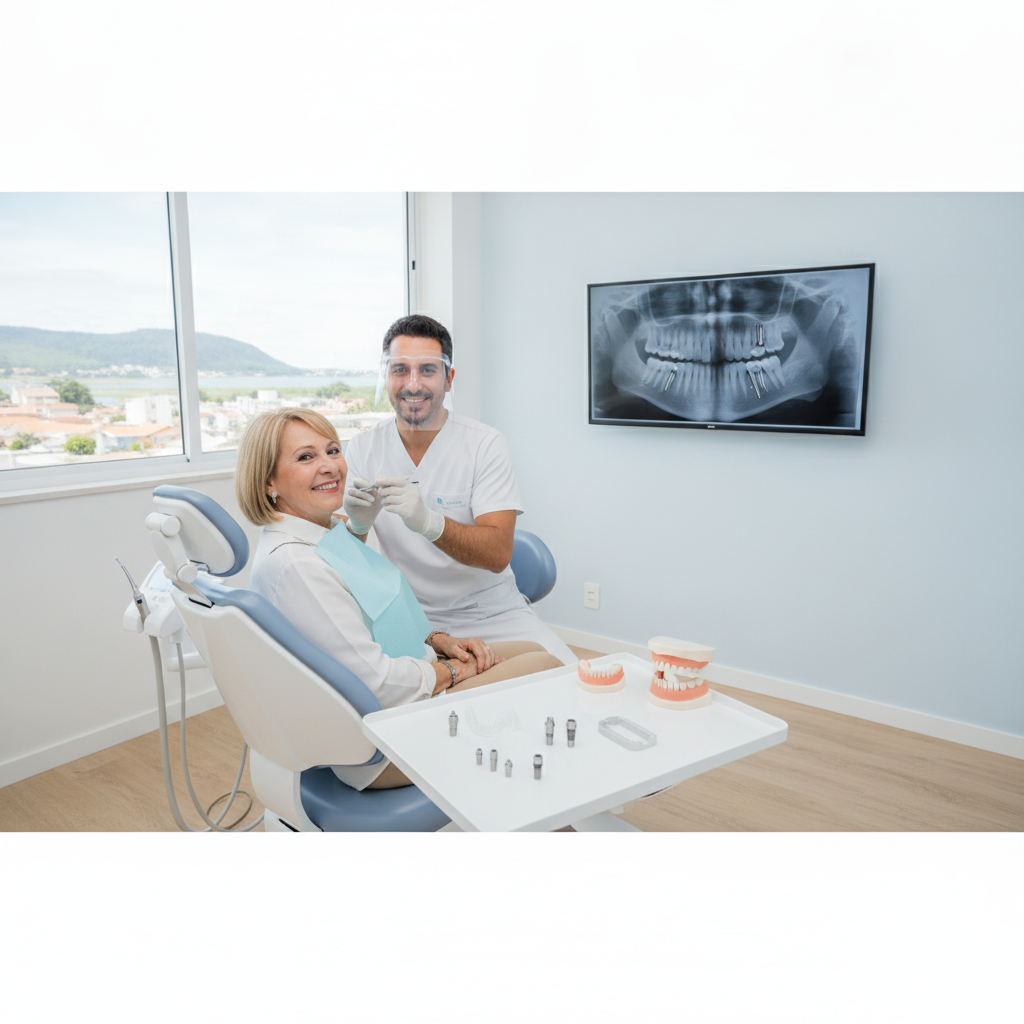 Implante Dentário Depois dos 60 Anos em Osório RS