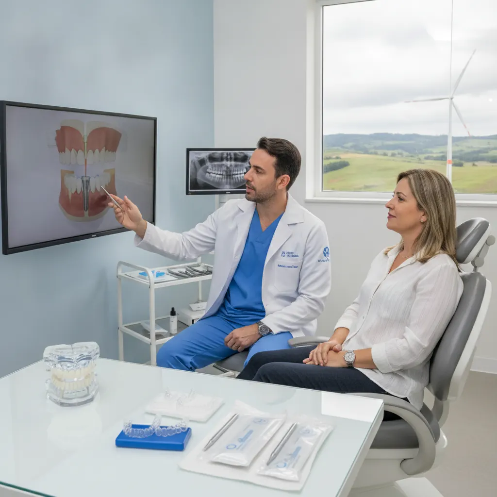 Implante Dentário Sem Corte em Osório RS: Como Funciona