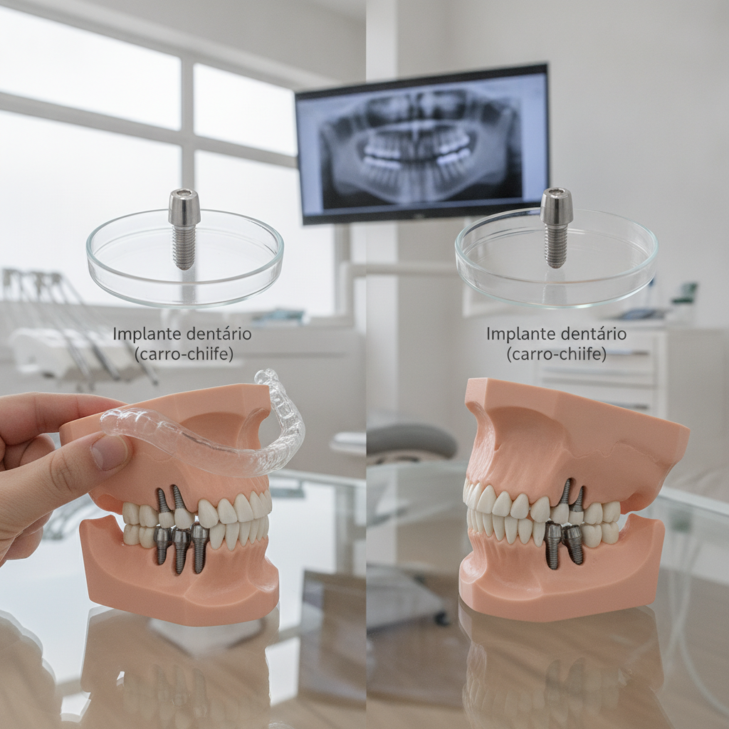 Implante Dentário Superior e Inferior: Diferenças em Osório RS